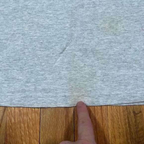 VintGe 90s Edward Gorey T-Shirt Books Cats Life Is Good Size Medium Grey - Picture 10 of 10